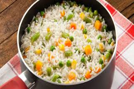 Arroz vegetais